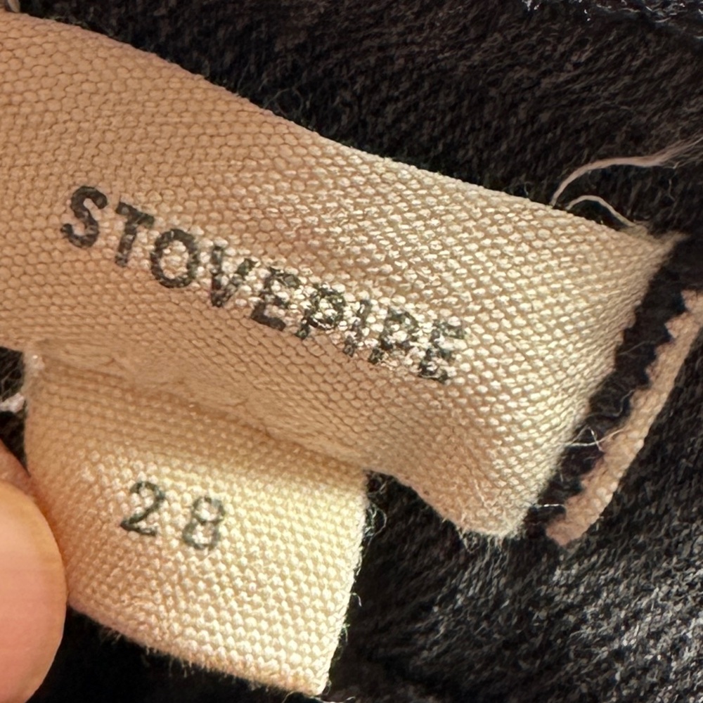 EUC Madewell Stovepipe Jeans - size 28